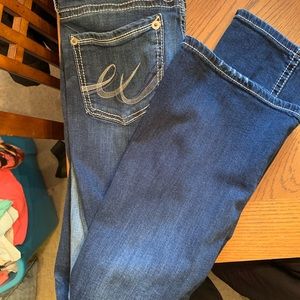 Express boot cut jeans